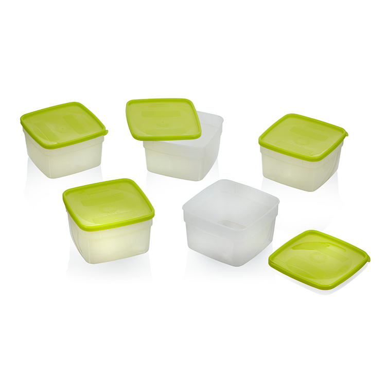 3-Pack" for sale online "Arrow Plastic 1-Quart Freezer Containers 