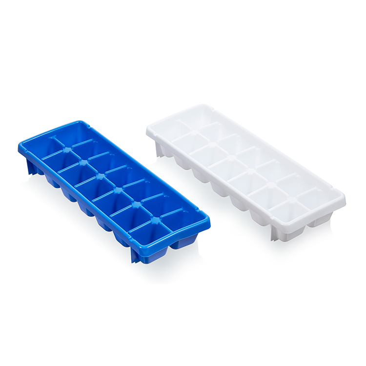 Arrow Home Products Plastic Ice Cube Trays for Freezer, 3 Pack - Made in  the USA, BPA Free Plastic - 14 Classic-Size Ice Cubes Per Tray with