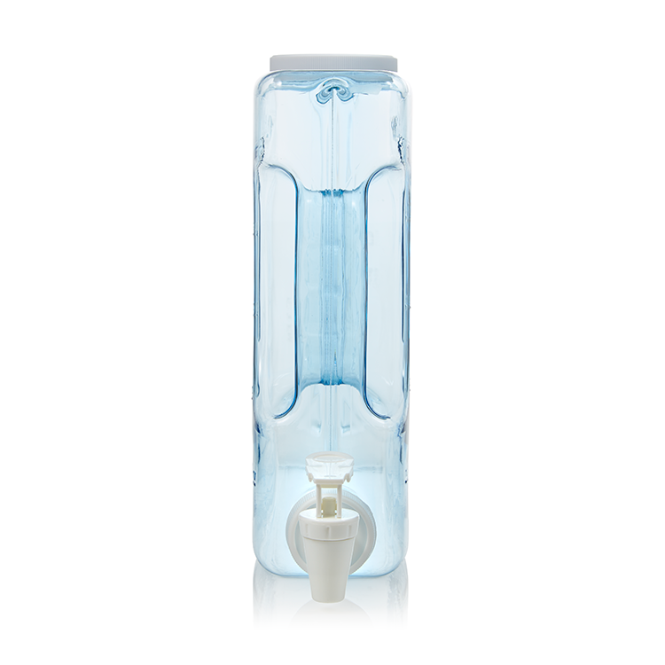 DEL SOL RIBBED 1.25 GALLON BEVERAGE DISPENSER