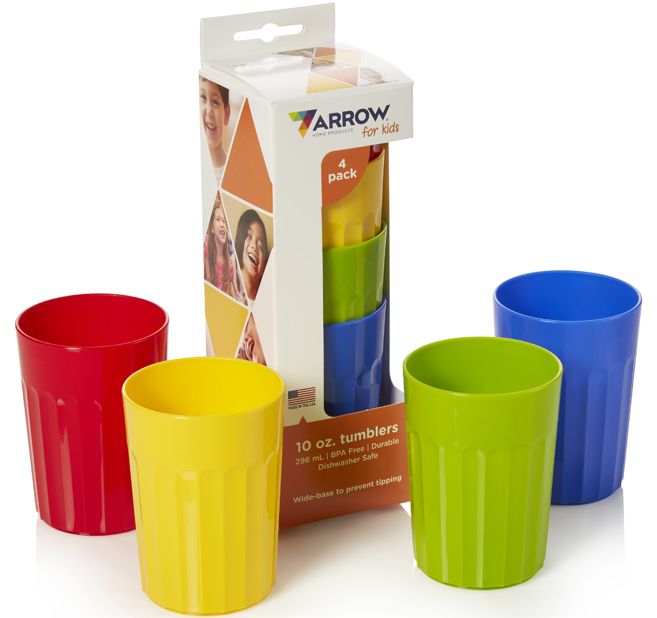 10 oz. Tumbler (4-Pack) - Arrow Home Products