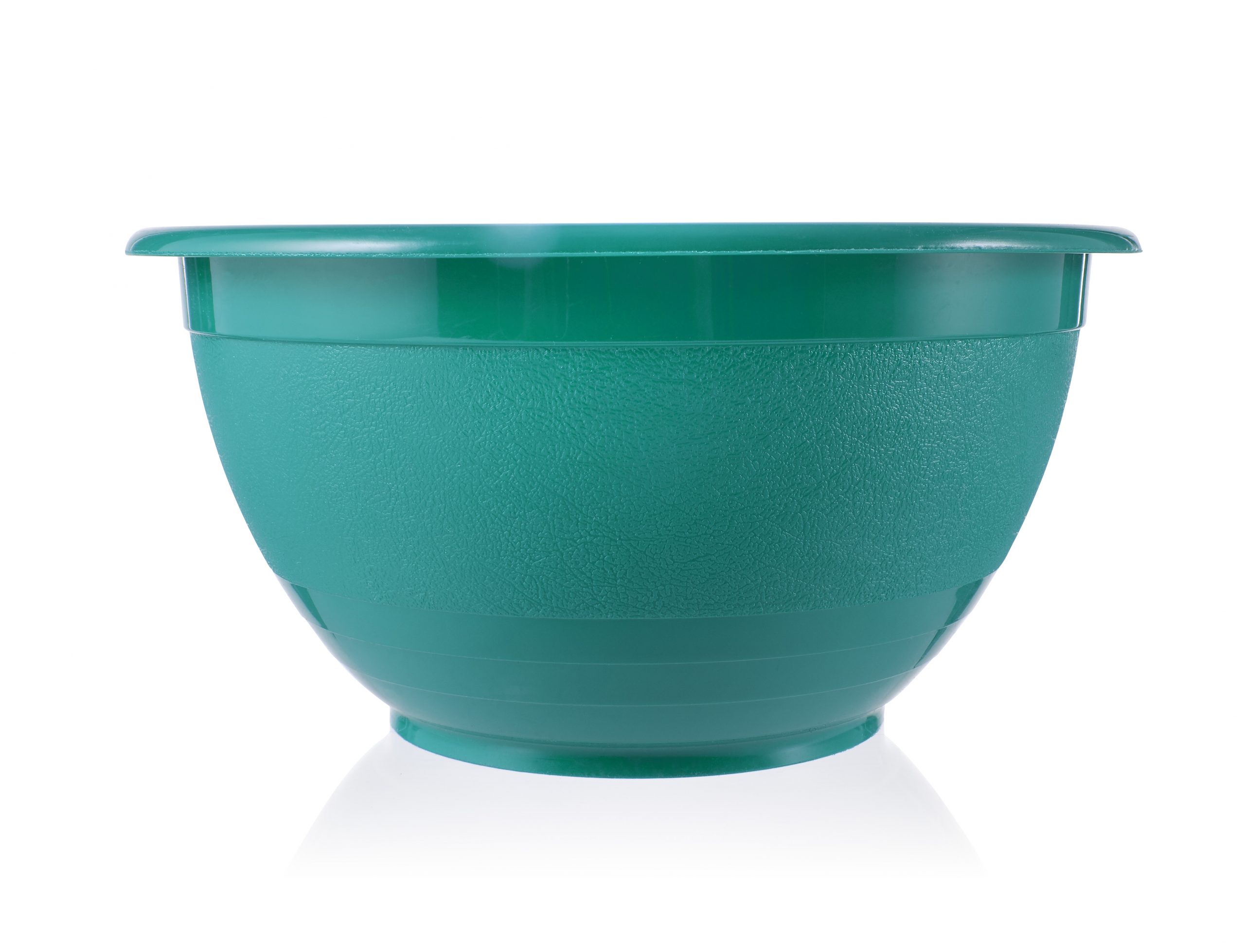 Mainstays 6-Quart Mixing Bowl, Teal, Raised Inner Measurements